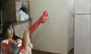 Khiêu dâm video sang trọng, tóc vàng, làm bằng tay, trong găng tay. Loại đồ chơi và thủ dâm trẻ, sex nhat ban 2019 ngón tay.